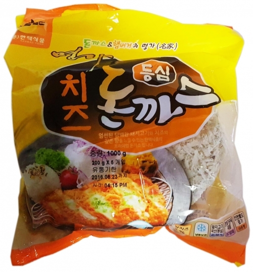 한맥 명가 치즈 돈까스 200g 5장 4봉지