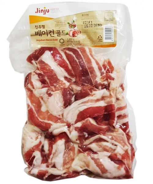 진주햄 베이컨 골드파지 1kg 5봉지