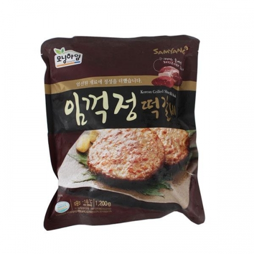 (냉동)모닝하임 임꺽정떡갈비1.2kg