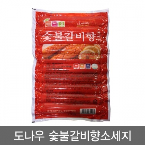 (냉동)에스앤비도나우숯불갈비향소시지 1kgX10개