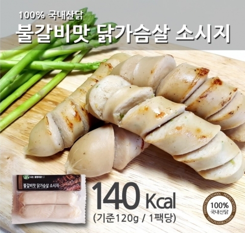 몸짱이닭 불갈비맛소시지 120g