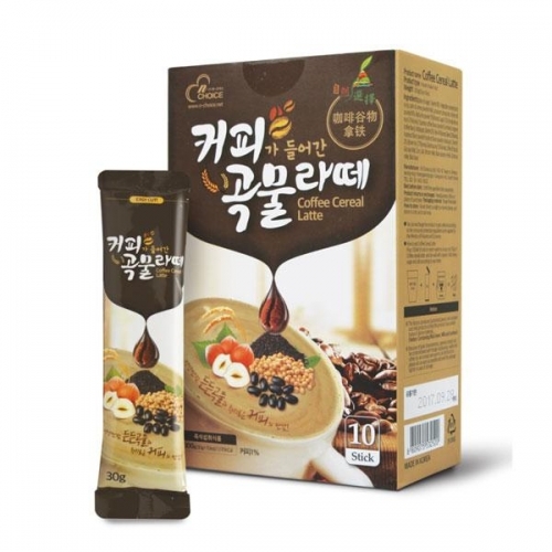 자연의선택 건강선식 커피가들어간 곡물라떼 300g(30gx10포)