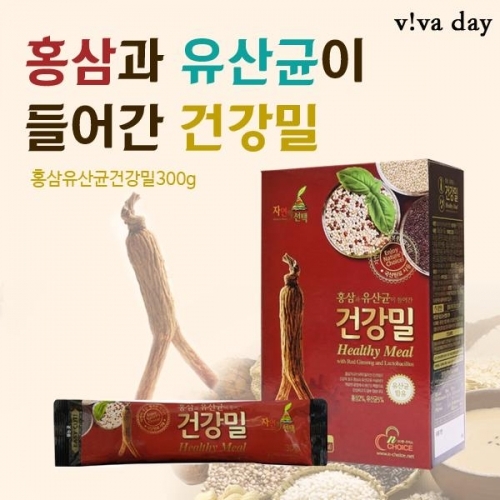 홍삼과 유산균이 들어간 건강밀 300g (10포)