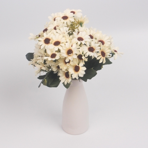 데이지부쉬(흰색) 조화장식 조화 인조꽃 조화꽃