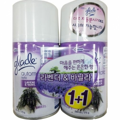 그레이드 자동분사기 리필 라벤더&바닐라향 1plus1 한국존슨