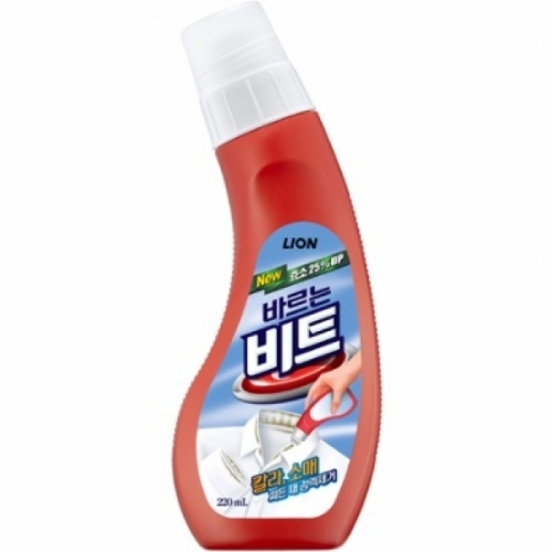 라이온 바르는 비트 얼룰제거 세탁보조제 220ml