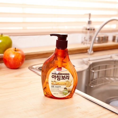 LG퐁퐁아침보리안심설거지 450ml-용기