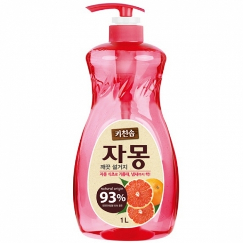 무궁화 키친솝 주방세제 깨끗 설거지 자몽 1kg