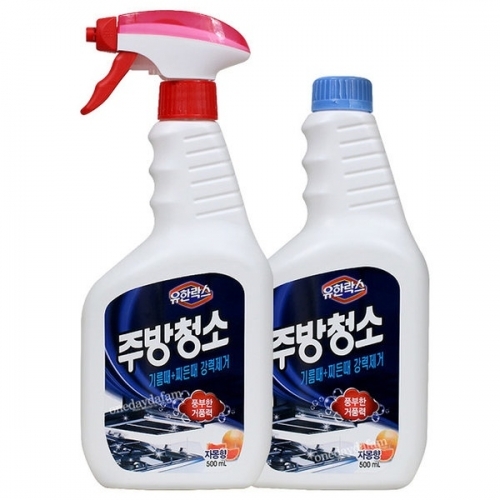 유한락스 주방 청소용 500ml - 500ml 1세트