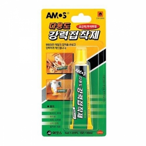 아모스-다용도 강력접착제(무색투명-30ml) M322432