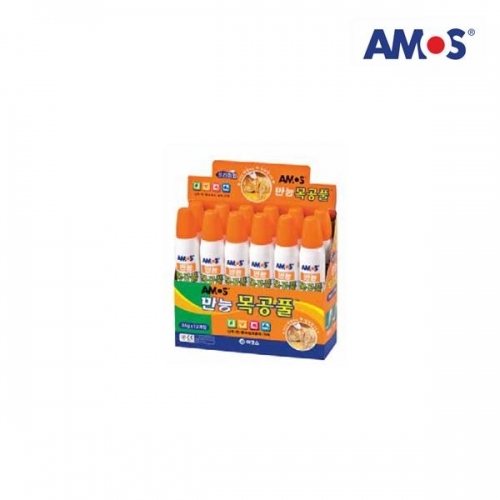 AMOS 목공풀 36g 12개입