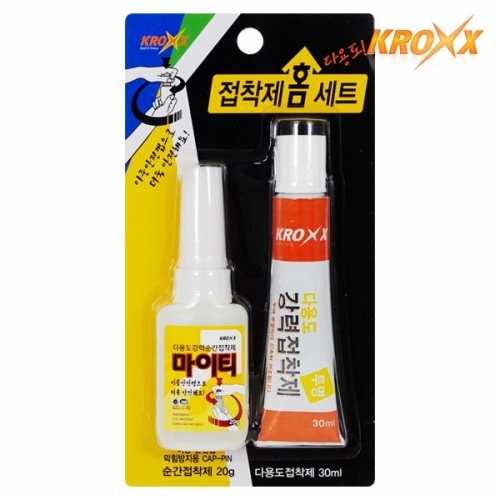 크록스접착제 홈세트 마이티순간20G 다용도30ML