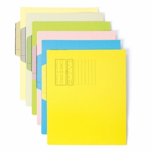 모든오피스)문서보관화일(A4 노랑)-팩(10개입) 칼라정부 문서보관 미색화일