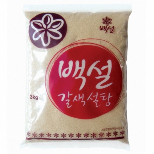 백설 황설탕 3Kg