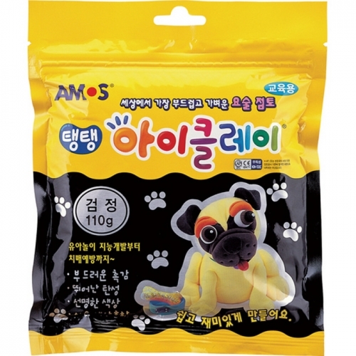5000 탱탱 아이클레이 파우치 검정(110g)