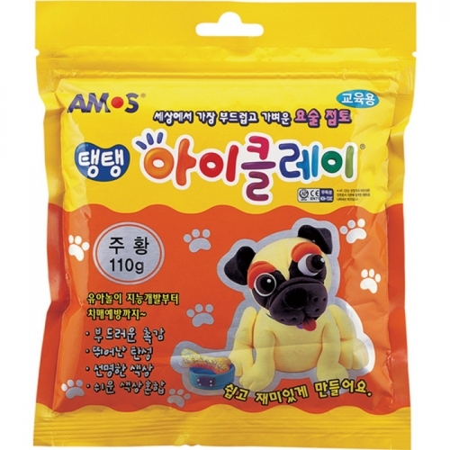 5000 탱탱 아이클레이 파우치 주황(110g)