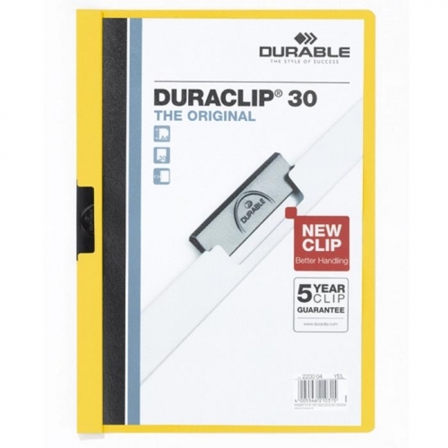 클립화일(2200 노랑 30매 DURABLE)