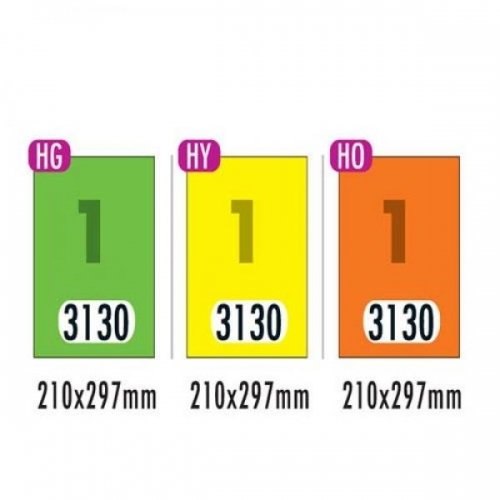 폼텍) 레이져 형광라벨 10매