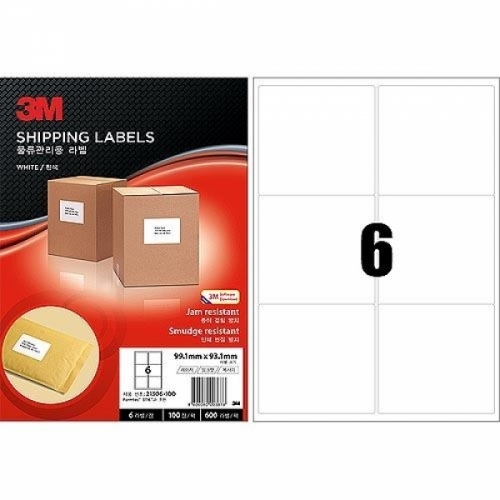 3M)물류관리용라벨(21306_100매)