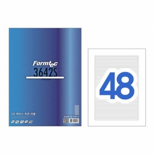 폼텍)시디케이스측면라벨(LQ-3642S_20매)