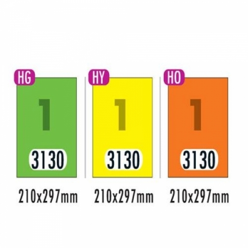 폼텍)레이져 형광라벨(HO-3130_10매)