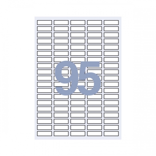 세모네모 라벨지 100매 C 3038 (95칸)