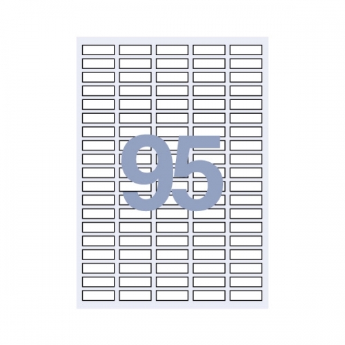 세모네모 라벨지 100매 C 3038 (95칸)