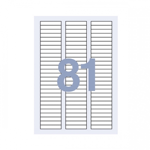세모네모 라벨지 100매 C 3049 (81칸)