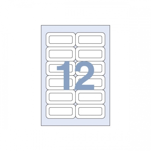 세모네모 라벨지 100매 C 3012 (12칸)