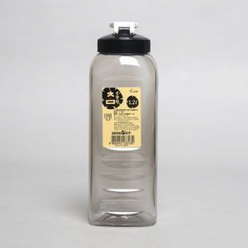 1.2L 사각참숯 물병 물통 물병 페트병 유리물병 텀블러 주방용품 쥬스병 물