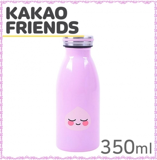 카카오프렌즈 어피치 밀키 스텐보틀 350ml (보온병)(085162)