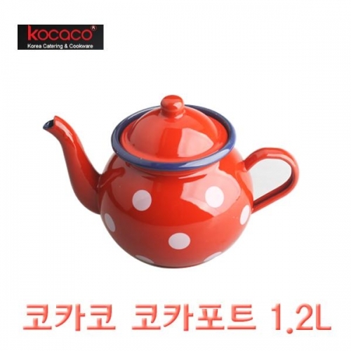 코카코 코카포트1.2L_법랑주전자_컬러주전자