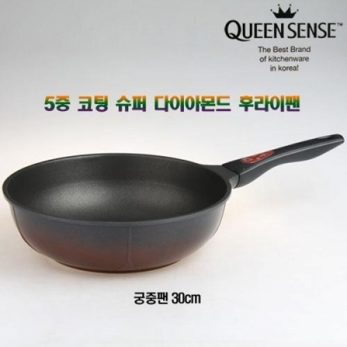 퀸센스 5중코팅 슈퍼다이아몬드 궁중팬 30cm