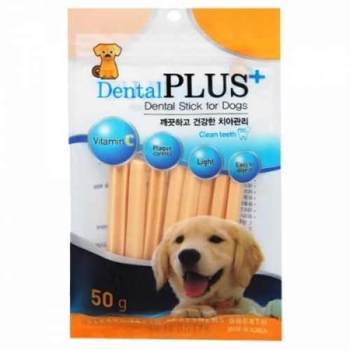 덴탈플러스 오메가3 껌 50g 애완용품