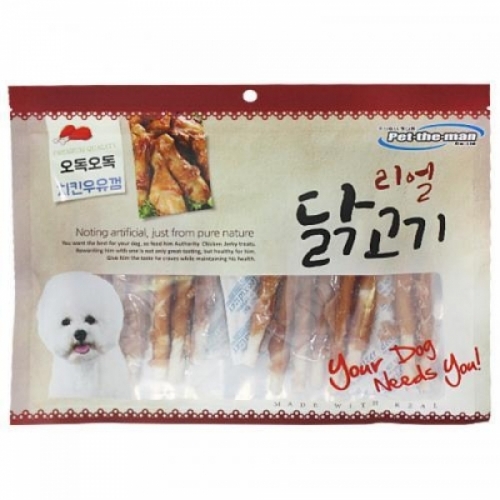 리얼닭고기(오독오독 치킨우유껌) 300g