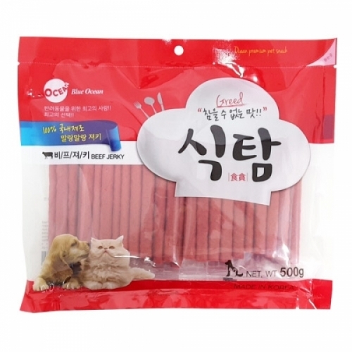 식탐 소고기져키 500g