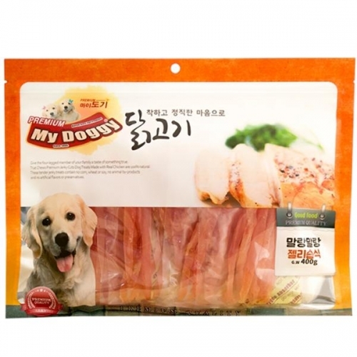 마이도기 착한닭400g - 말랑 젤리습식 10개단위