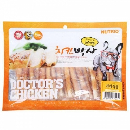 뉴트리오 치킨박사 건강식롤 300g