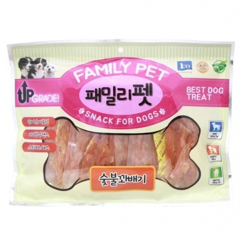 패밀리펫 숯불꽈배기 400gX6봉