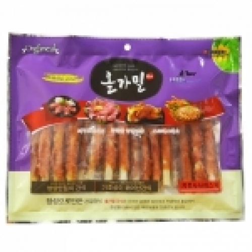 올가밀 치킨 사사미 스틱껌 300g