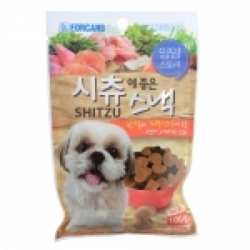 포켄스 얌얌스토리 시츄에 좋은 스낵 100g