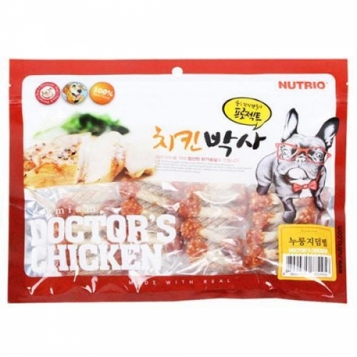 뉴트리오 치킨박사 누룽지덤벨 300g