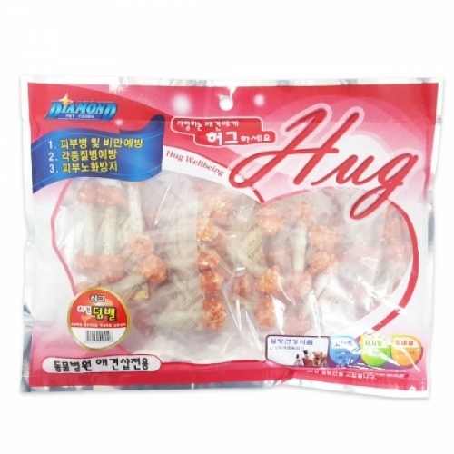 허그 치킨 덤벨 400g