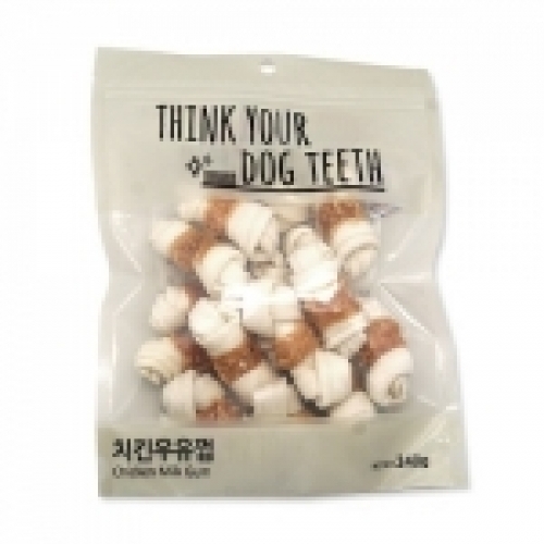 더주스 Think 치킨말이 우유껌 소 15p(240g)