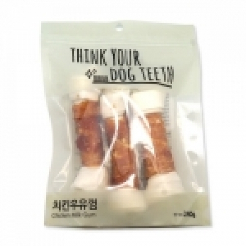 더주스 Think 치킨말이 우유껌 대 3p(240g)