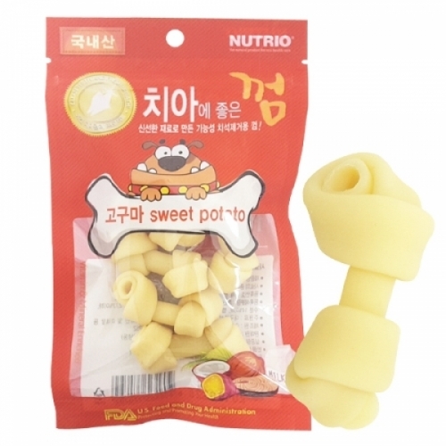 뉴트리오 치아에 좋은껌 80g(고구마)