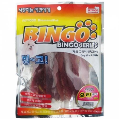 빙고 오리 져키 150g
