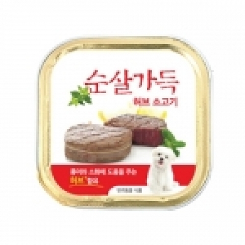 순살가득 건강밥상 100g(허브 소고기순살)