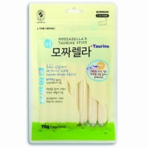 바우와우 모짜렐라n타우린스틱 (70g)