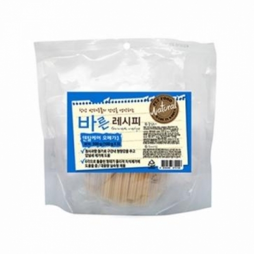 바른레시피 덴탈케어 오메가3 (500g 100gx5)